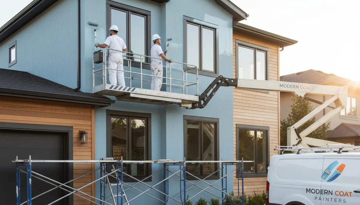 Exterior house painting in Nashville, TN by Nashville Paint Pros for durable curb appeal