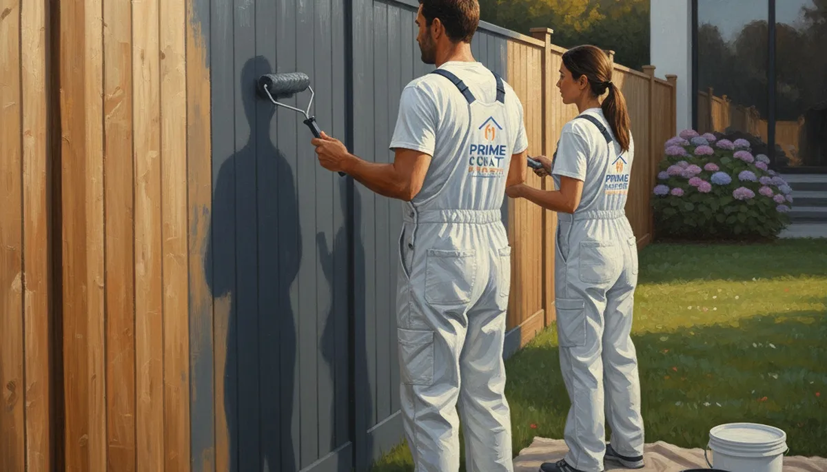 Nashville fence painting service for wood and metal fences by Nashville Paint Pros in Nashville, TN