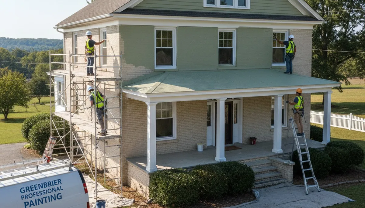 Painting contractor serving Nashville, TN with professional interior and exterior painting services
