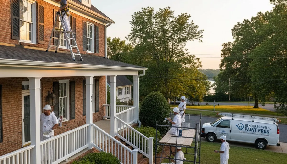 Professional painters serving Nashville, TN, for interior and exterior house painting projects