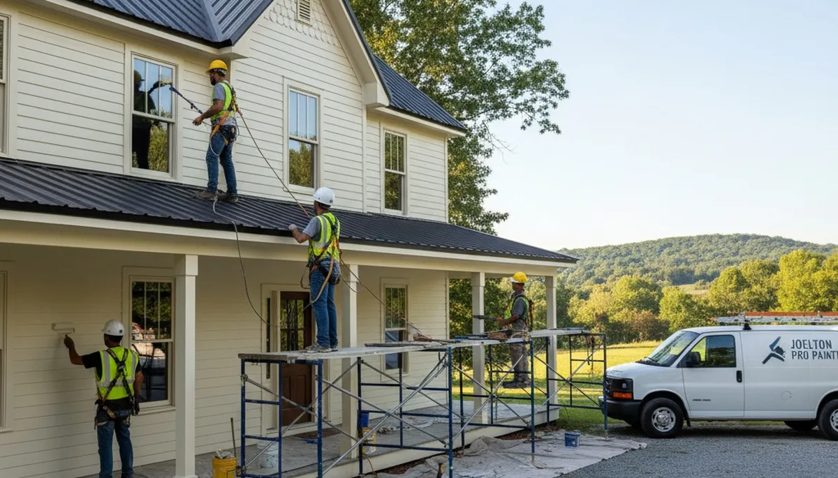 Nashville, TN painting contractors providing professional interior and exterior house painting services