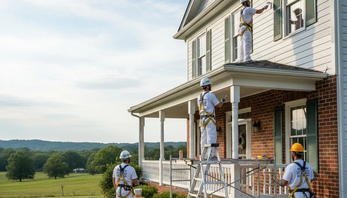 Professional Nashville, TN painters providing interior and exterior painting services