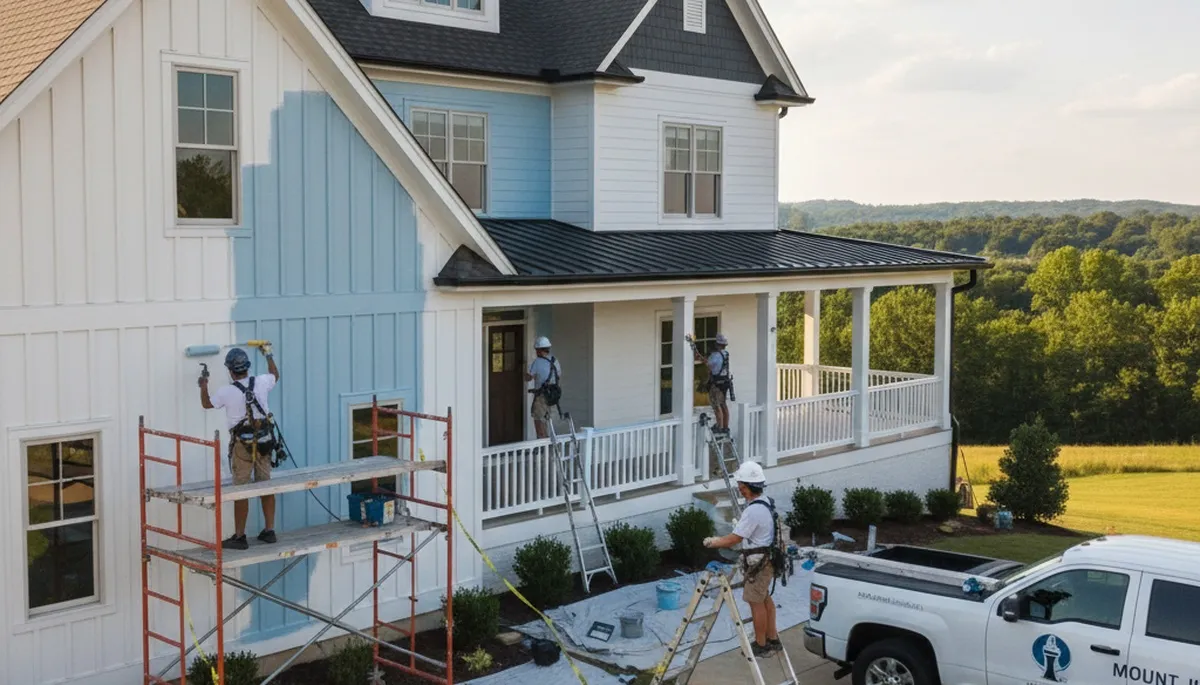 Nashville, TN painting contractor serving homes with professional interior and exterior painting services
