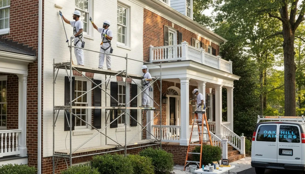 Painting contractor in Nashville, TN providing professional interior and exterior house painting services