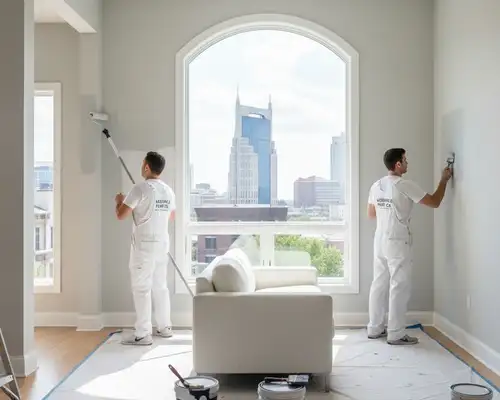 Interior painting services for Nashville, TN homes by professional painters